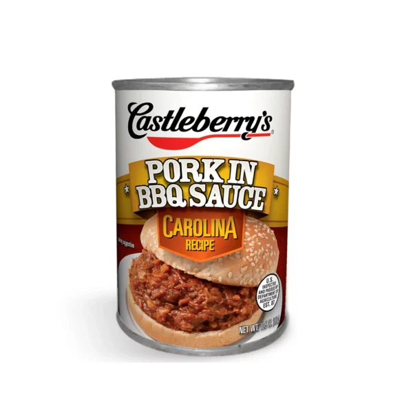 Castleberry’s Pork In BBQ Sauce 12ct